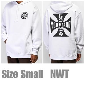 Men’s Moodswings F What You Heard Hoodie Size Small